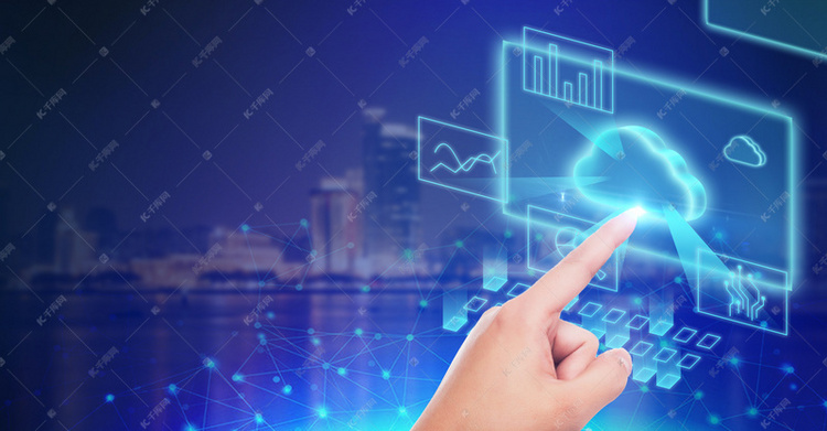 創(chuàng)意合成城市科技電子商務(wù)背景圖片免費(fèi)下載_海報banner/psd